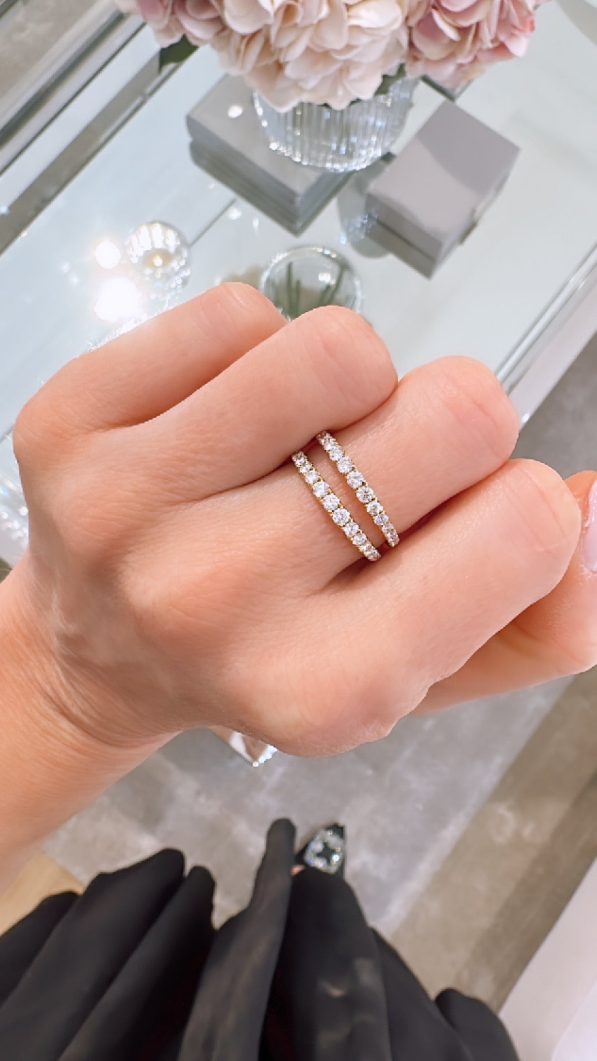 AURORA Split Diamond Ring