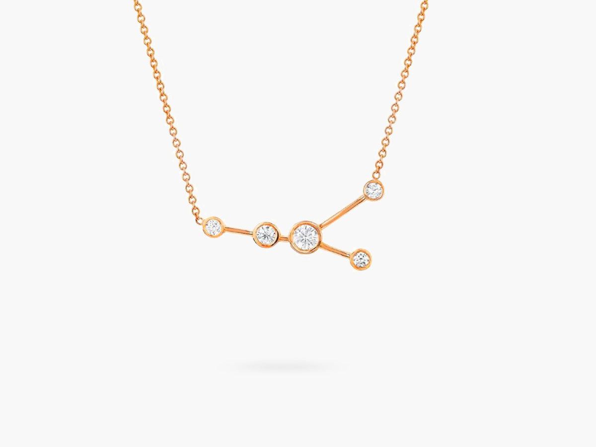 Cancer - Diamond Constellation necklace