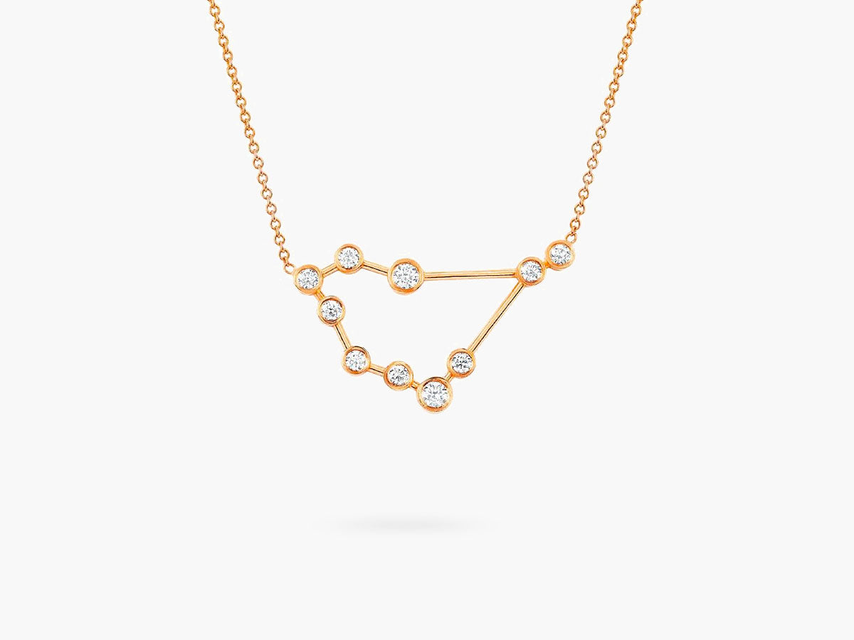 Capricorn - Diamond Constellation necklace