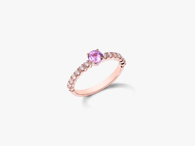 CANDY DROP color stone diamond ring