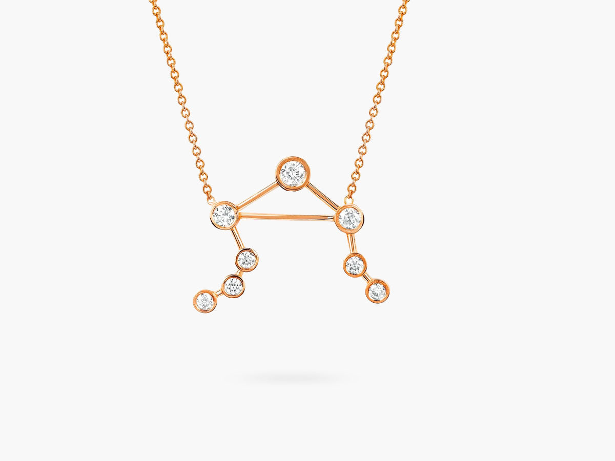 Libra - Diamond Constellation necklace