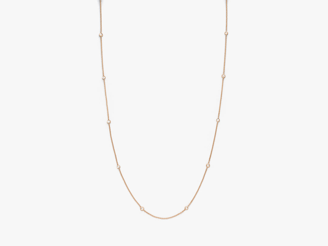 MERMAID Diamond Sprinkled Collier (80cm)