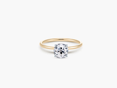 1.06ct Old Mine Cushion Cut Engagement Ring