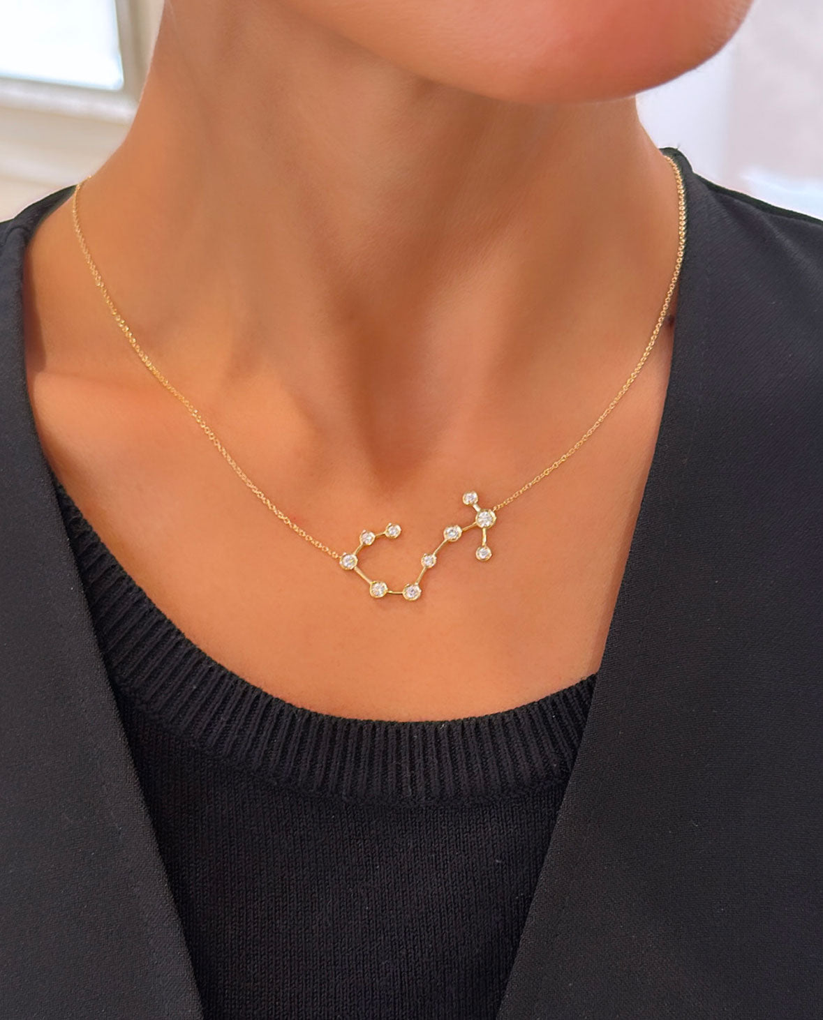 Scorpio - Diamond Constellation necklace