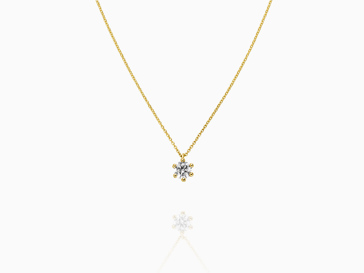 ICONIC Solitaire Diamond Necklace