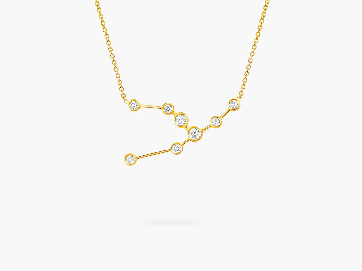 Taurus - Diamond Constellation necklace