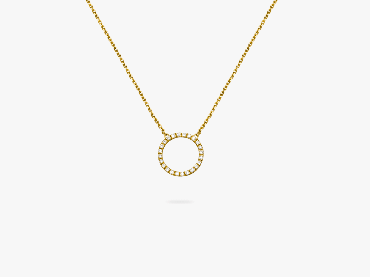 UNITY Diamond Circle Necklace