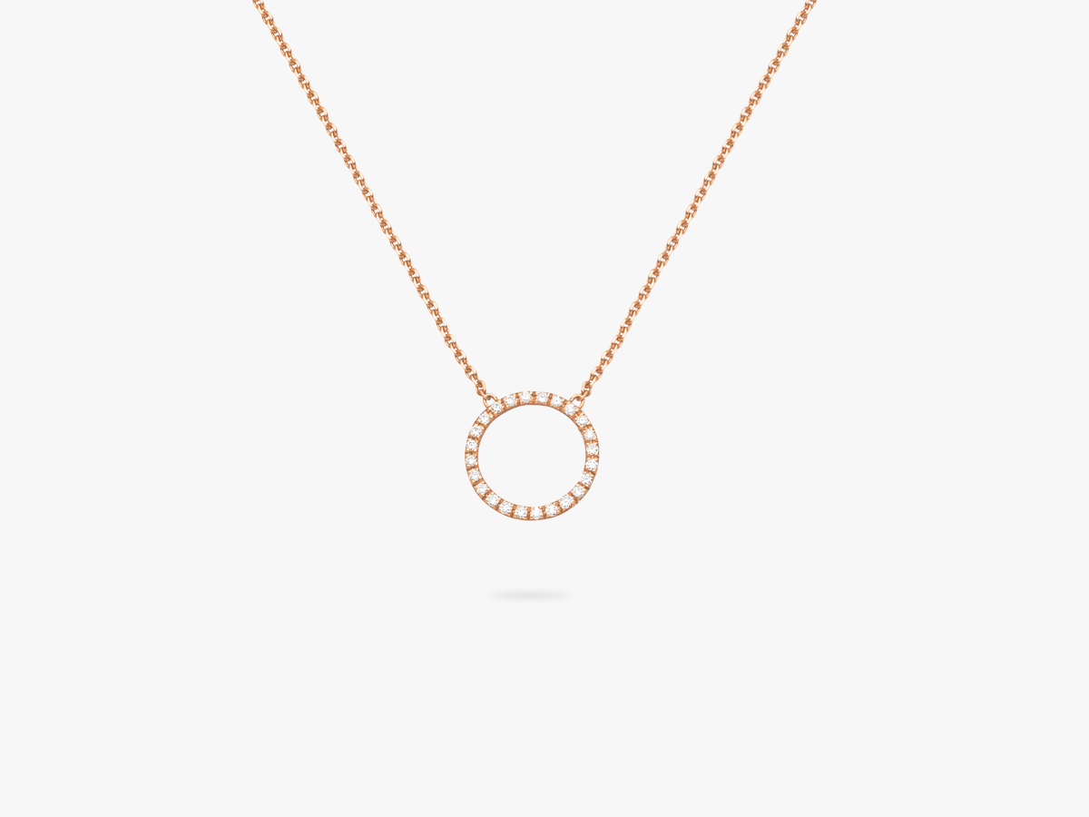 UNITY Diamond Circle Necklace