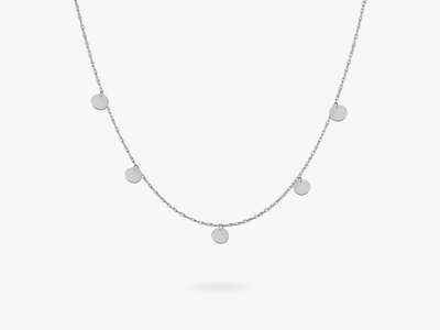 5 Disc necklace