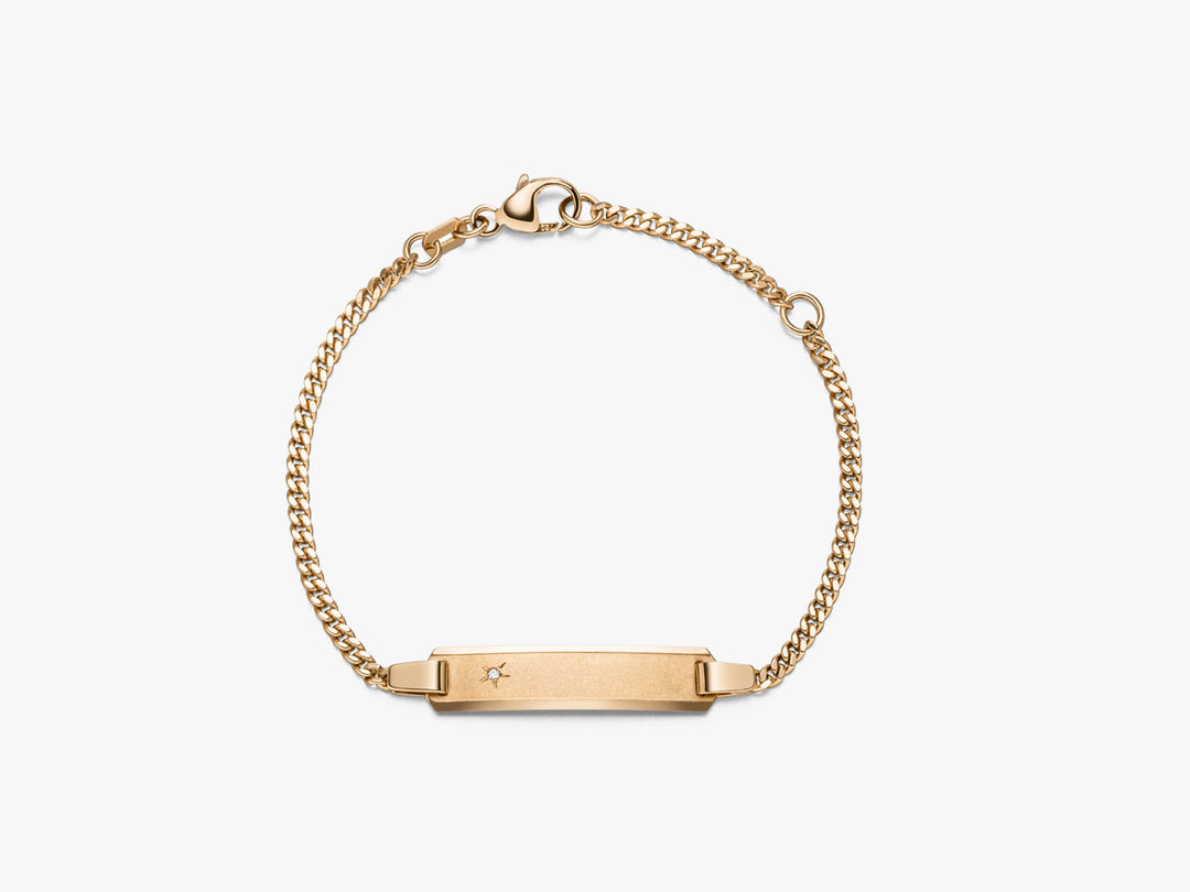 ID bracelet for babies children christening jewelry by GISELLE