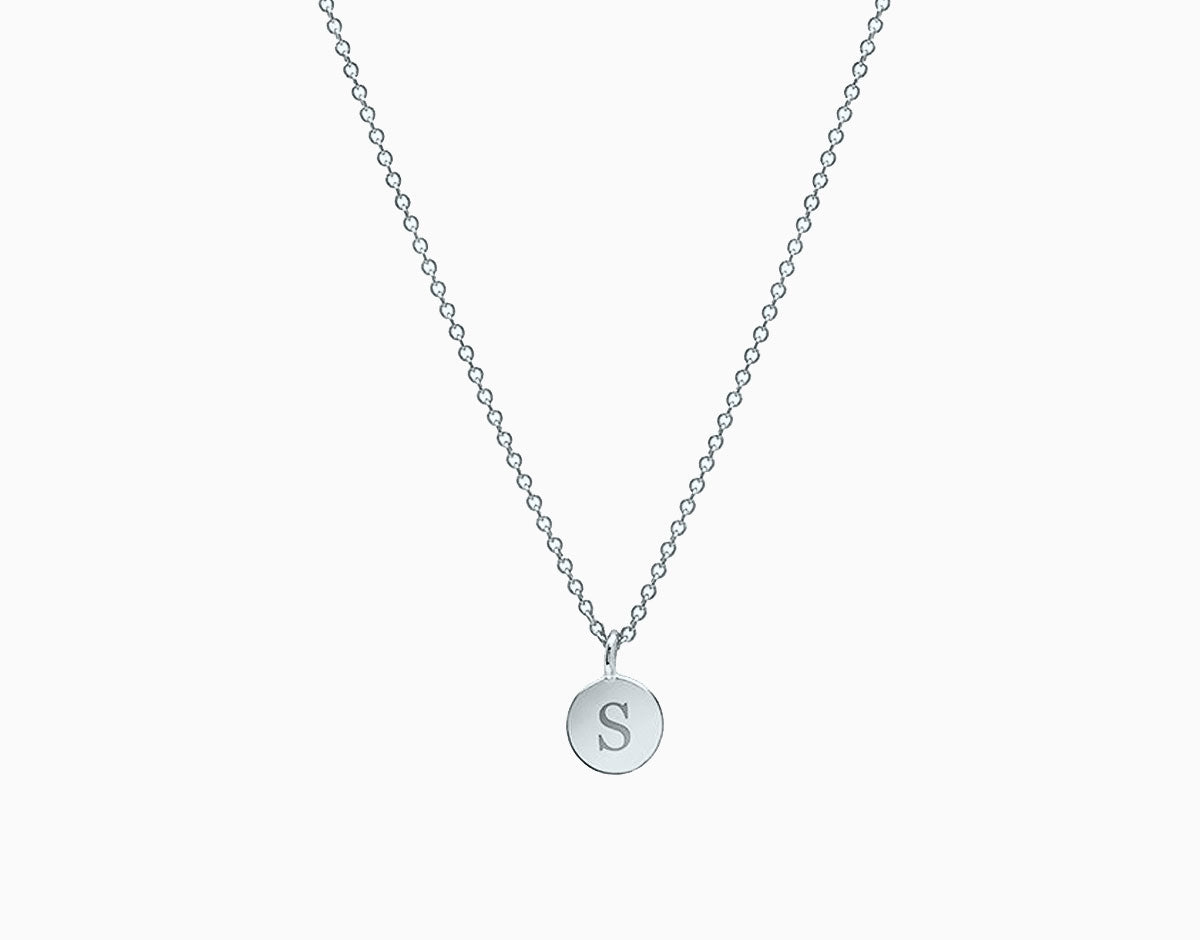 Tiny Disk Necklace