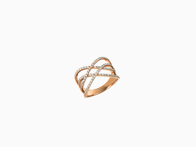 ARIEL Wave Diamond Ring