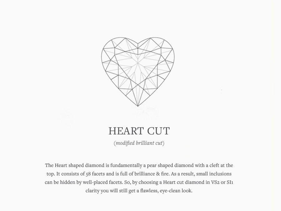 CARDIA Choker - Floating Heart Diamond