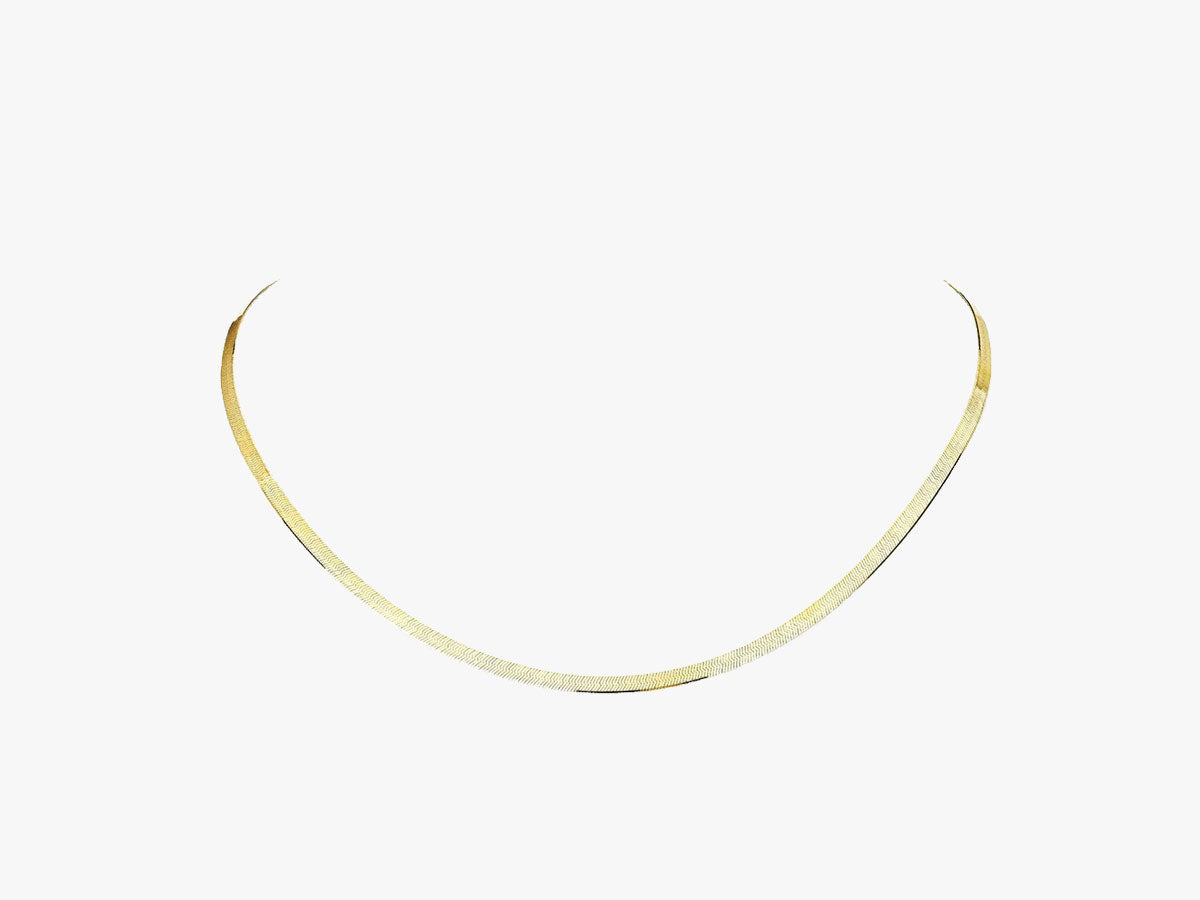 Small Herringbone Necklace