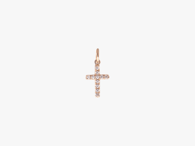 Croix Diamant Charm