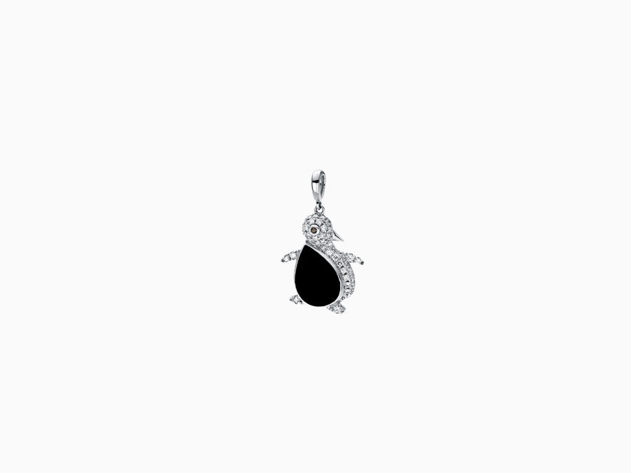 Penguin Diamond Necklace