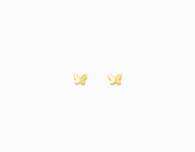 Mini-boucles d'oreilles papillon